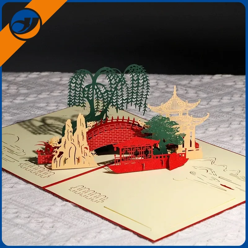 Yaradıcı 3D Kağız kartı