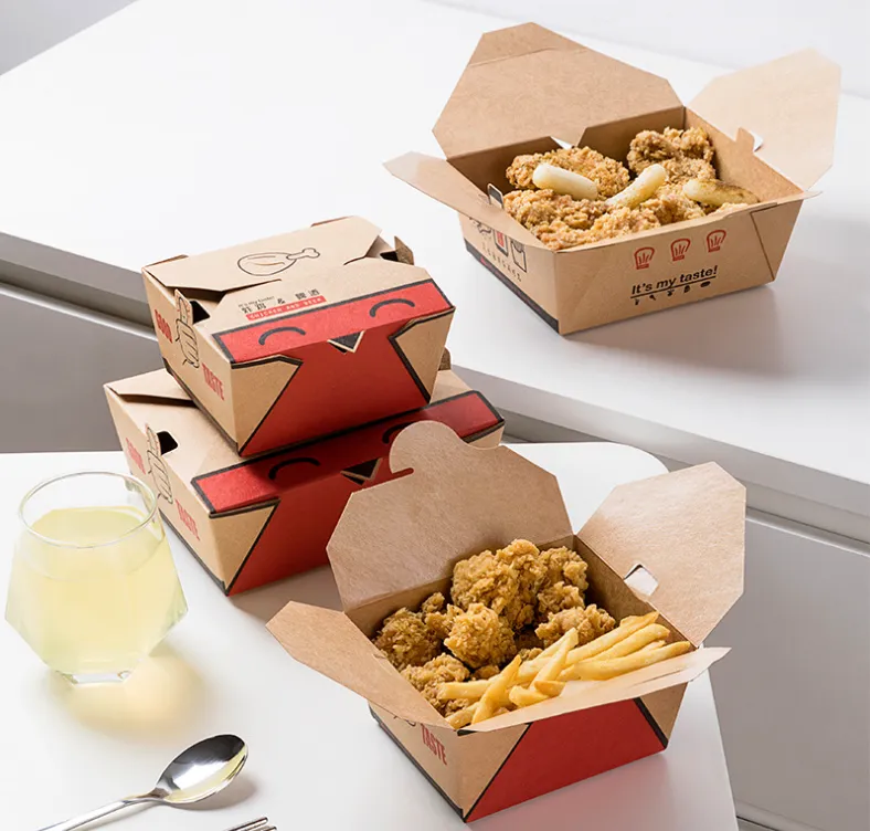 Qızardılmış toyuq qutusu