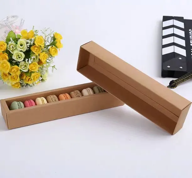 Kraft kağız qəlyanaltı qutusu