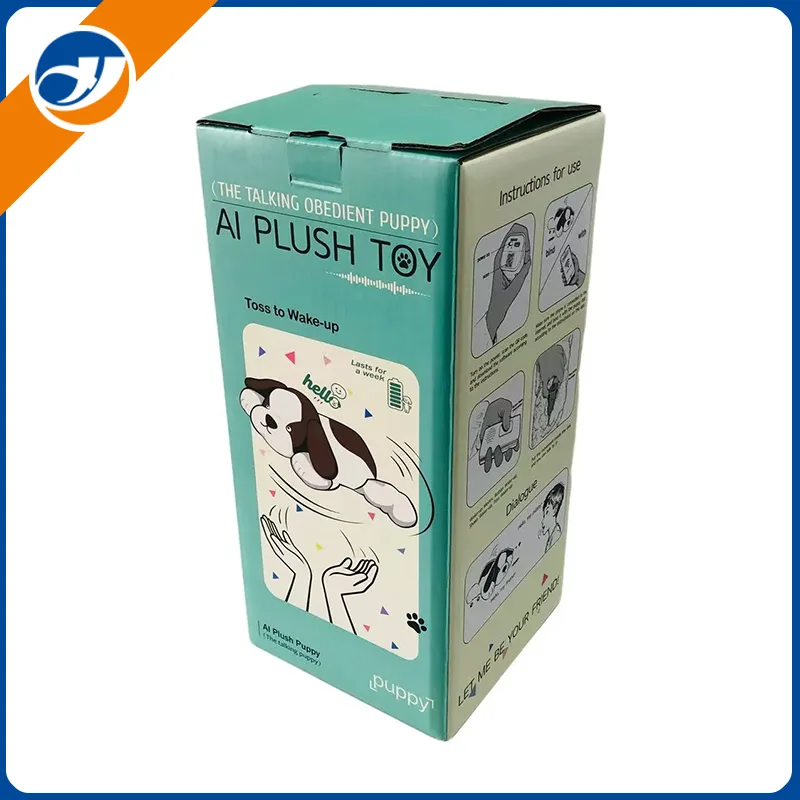 Peluş Oyuncaqlar Oluklu Qablaşdırma Qutusu